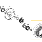 CORONA REDUCTOR COMPATIBLE REF. ZF 4143315036-4143.315.036-4143 315 036